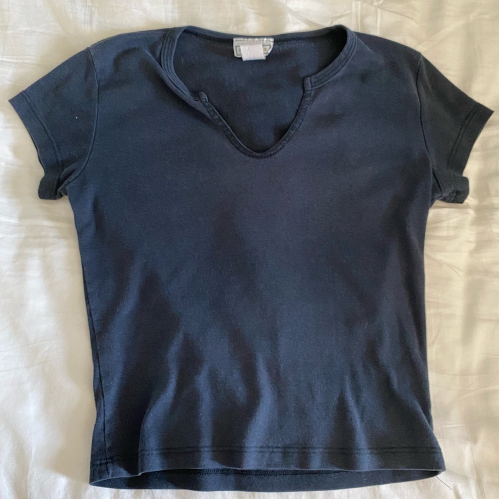 IN Charge Black Tee